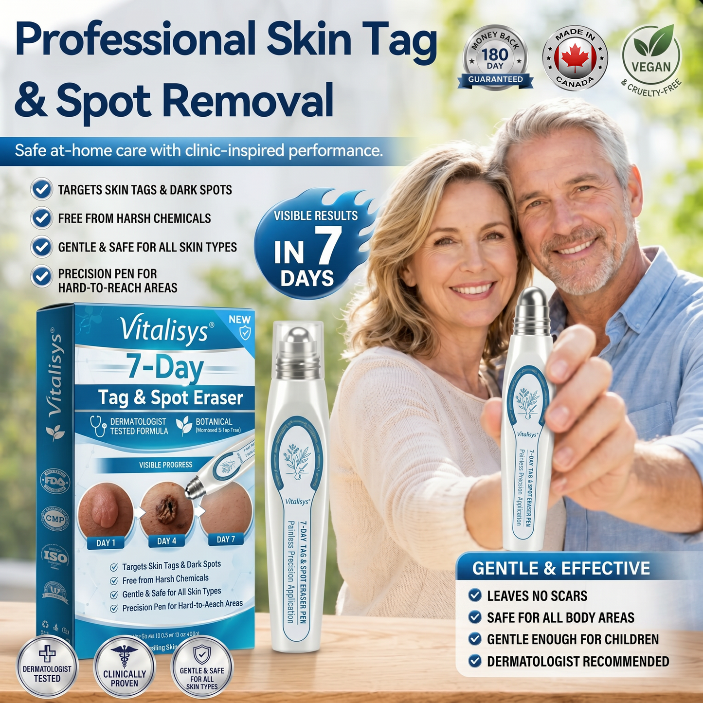 Authorized Brand Store✨|🌥️𝐕𝐢𝐭𝐚𝐥𝐢𝐬𝐲𝐬® 7-𝐷𝑎𝑦 𝗧𝐚𝐠 & 𝗦𝗽𝐨𝐭 𝐄𝐫𝒂𝒔𝒆𝒓(Zero Pain, Zero 𝐒𝐜𝐚𝒓𝒔 Rollerball)💟