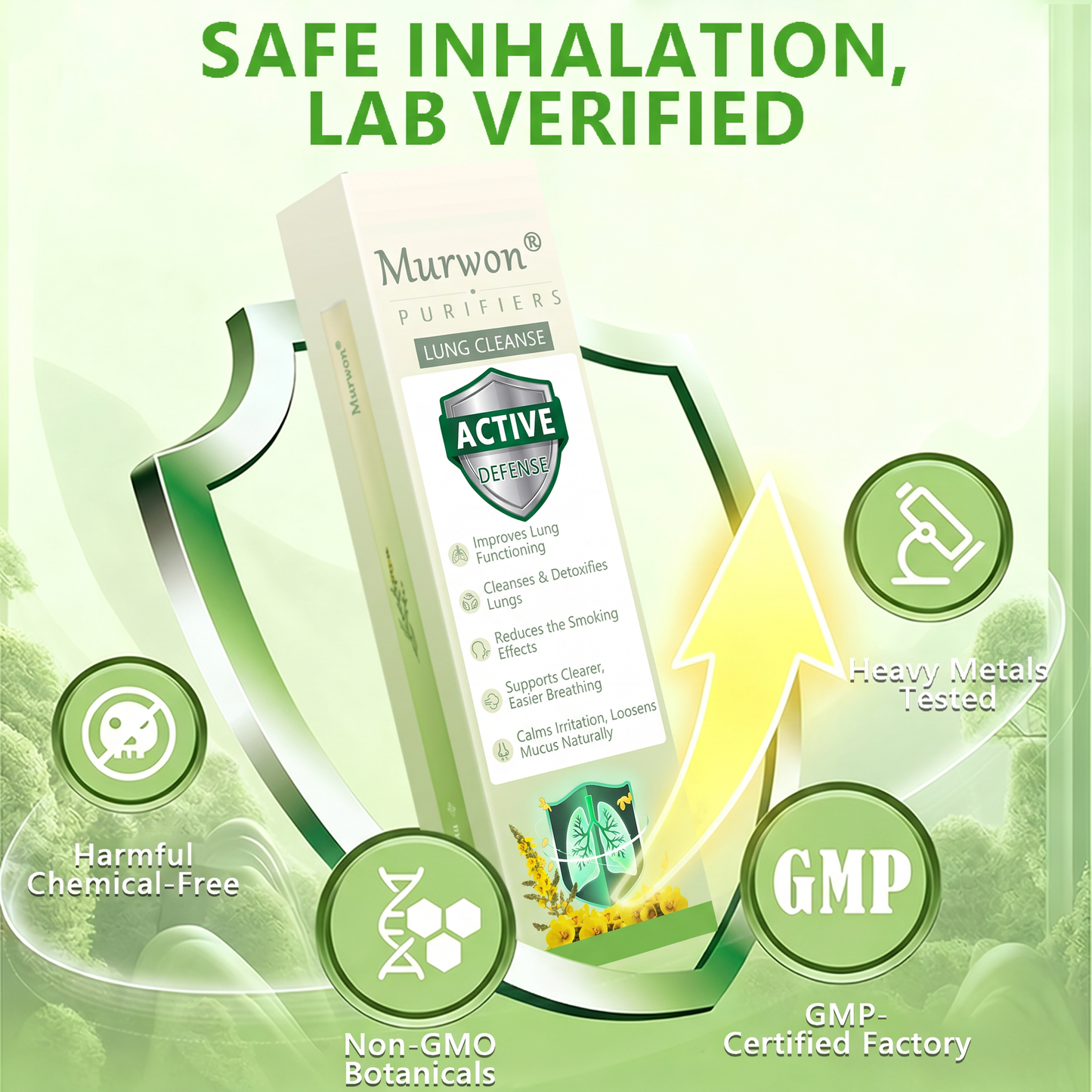 🇨🇦 𝐏𝐫𝐨𝐮𝐝𝐥𝐲 𝐂𝐚𝐧𝐚𝐝𝐢𝐚𝐧 𝗠𝗮𝗱𝗲 & 𝑺𝒉𝒊𝒑𝒑𝒆𝒅👑𝐌𝐮𝐫𝐰𝒐𝒏® 𝐁𝐨𝐭𝐚𝐧𝐢𝐜𝐚𝐥 𝐌𝐮𝐥𝐥𝐞𝐢𝐧 𝐋𝐮𝐧𝐠 𝐂𝐥𝐞𝐚𝐧𝐬𝐞 𝐃𝐢𝐟𝐟𝐮𝐬𝐞𝐫🔥(👨‍⚕️Cough, Pharyngitis, shortness of breath, sputum, stuffy nose, bronchitis, bronchitis, allergy symptoms, lung discomfort)2💕